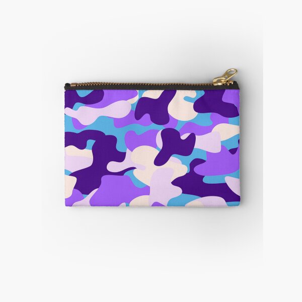 Item preview, Violet blue sky camo pattern designed and sold by NexusArts.