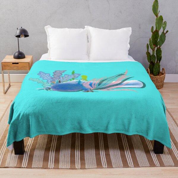 Item preview, I Like You A Lotl Blue Axolotl Smiling designed and sold by Schka.