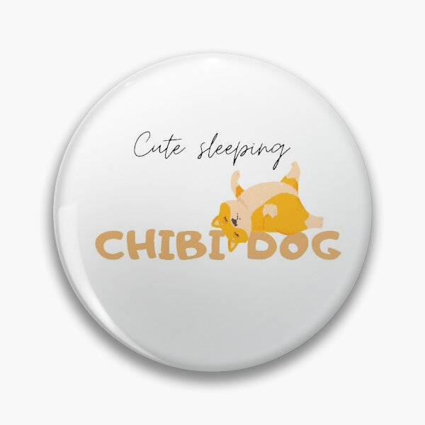 Item preview, cute sleeping chibi dog gift dogs lover gift chibi lover designed and sold by Kukiishop.