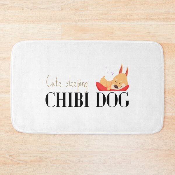 Item preview, cute sleeping chibi dog gift dogs lover gift chibi lover designed and sold by Kukiishop.