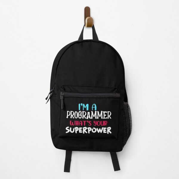 Item preview, I'm a Programmer, What's your Superpower - Funny Programming joke, Birthday gift for programmers designed and sold by LahcenIqbi.
