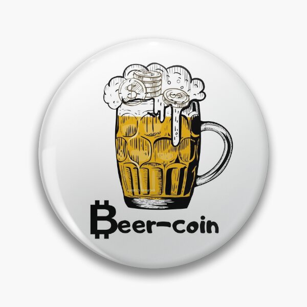Item preview, Beer-Coin Funny Tshirt Design designed and sold by MrjStore.