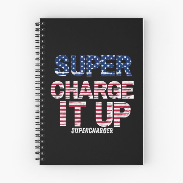 Item preview, Supercharge It Up Supercharger USA American Flag designed and sold by CarantinedChaos.