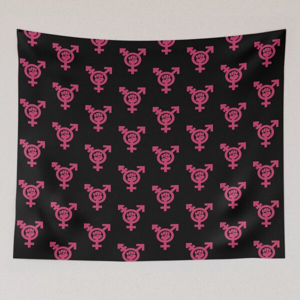 Item preview, Transfeminism Transfeminist Trans Woman Man Intersex Women Men designed and sold by Creekman Designs.