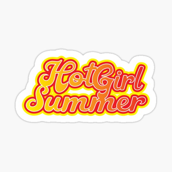 Hot Girl Summer Sticker For Sale By Iondprize Redbubble 5509