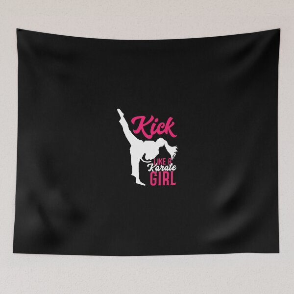 Item preview, Kick Like A Karate Girl designed and sold by oldsbyisai.