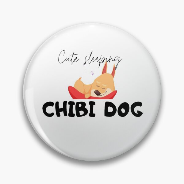 Item preview, cute sleeping chibi dog gift dogs lover gift chibi lover designed and sold by KUKUYET.