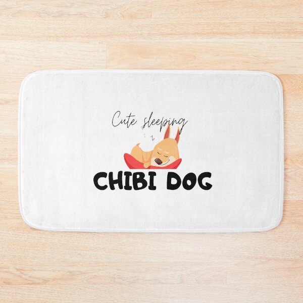 Item preview, cute sleeping chibi dog gift dogs lover gift chibi lover designed and sold by KUKUYET.