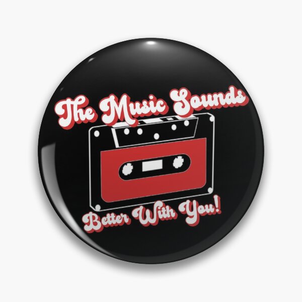 Aperçu de l'œuvre The Music Sounds Better With You T-Shirt.Retro T-Shirt. créée et vendue par OAPod.