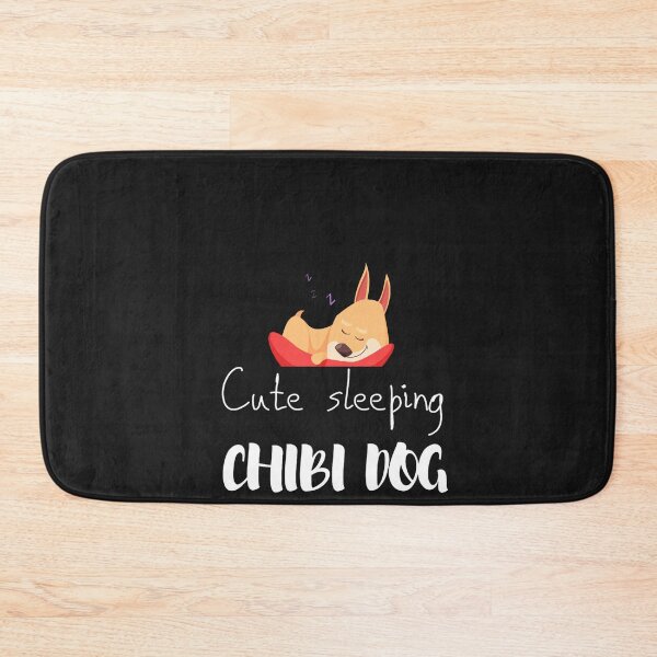 Item preview, cute sleeping chibi dog gift dogs lover gift chibi lover designed and sold by Kukiishop.
