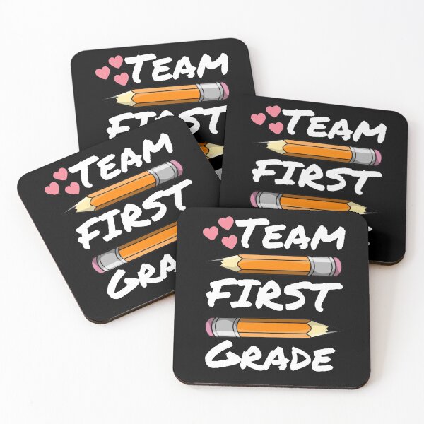 Item preview, Team First Grade Funny 1st Back To School Teacher Student designed and sold by Mozaic Clothes.