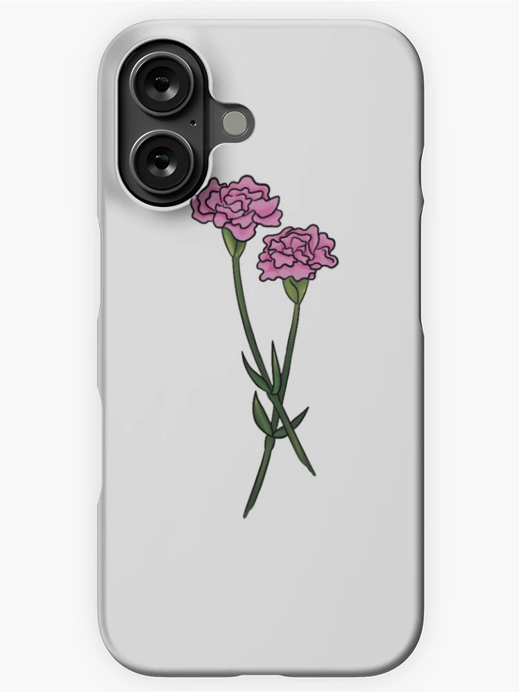 Thumbnail 1 of 4, iPhone Case, Pink Carnation designed and sold by Reeseworks.