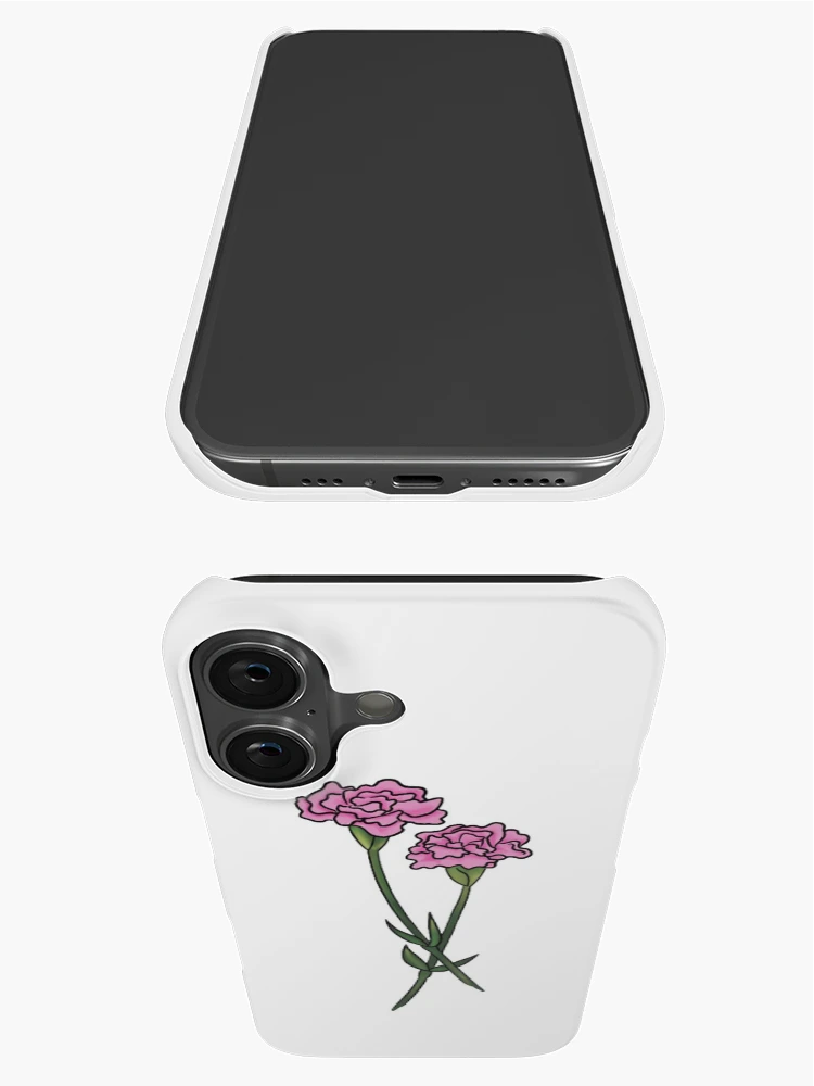 Thumbnail 3 of 4, iPhone Case, Pink Carnation designed and sold by Reeseworks.