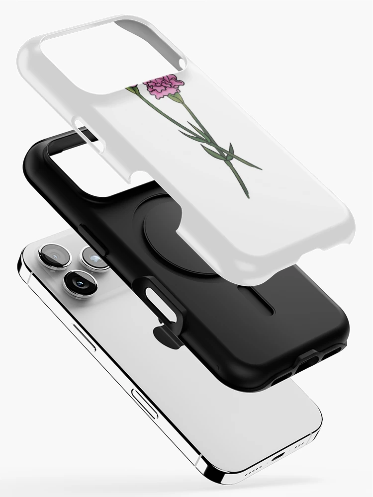Thumbnail 2 of 4, iPhone Case, Pink Carnation designed and sold by Reeseworks.