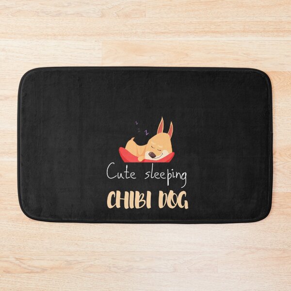 Item preview, cute sleeping chibi dog gift dogs lover gift chibi lover designed and sold by Kukiishop.