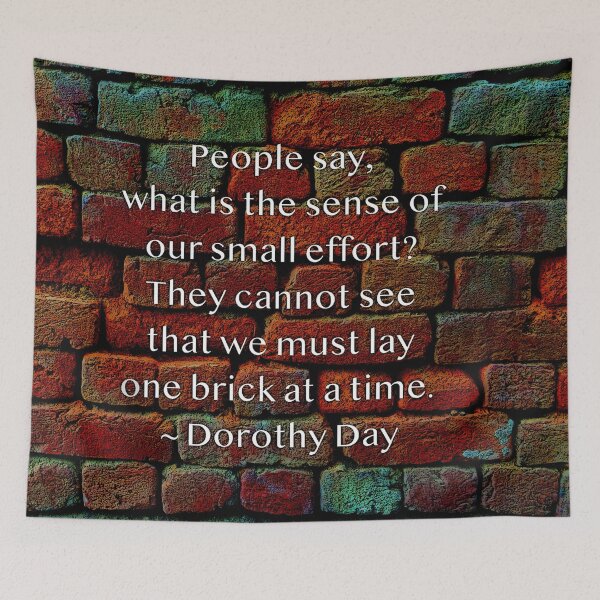 Item preview, One Brick At A Time designed and sold by Emilyromrell.