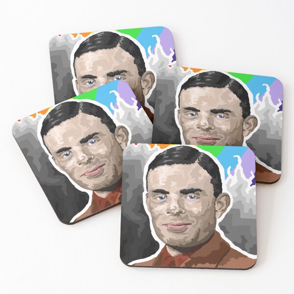Item preview, Alan Turing - Mathmatical Master and Unappreciated Hero of the Second World War designed and sold by ActuallyAntag.