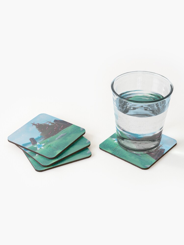 Alternate view of Silent Princess Coasters (Set of 4)