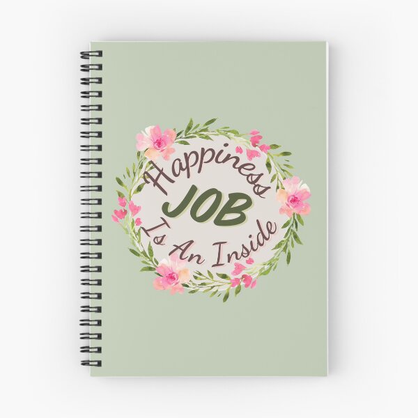 Item preview, Happiness is an Inside Job, Positive quote designed and sold by AmazingEcraft.