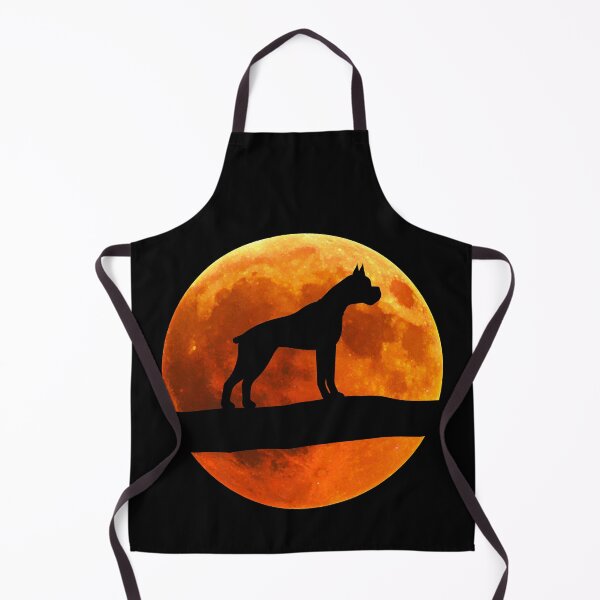 Item preview, Boxer Dog Silhouette Moon Boxer Dog lover designed and sold by alaechamlal.