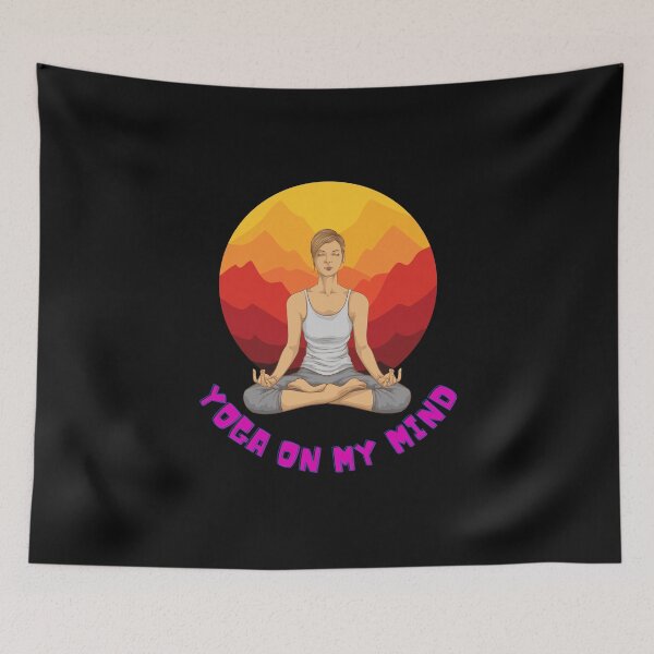 Item preview, Yoga On My Mind designed and sold by Chanchane Store.