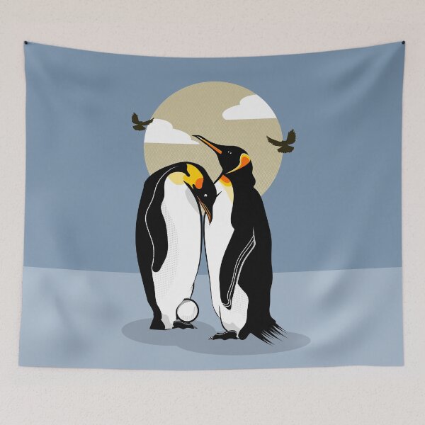 Item preview, Emperor penguins designed and sold by piedaydesigns.