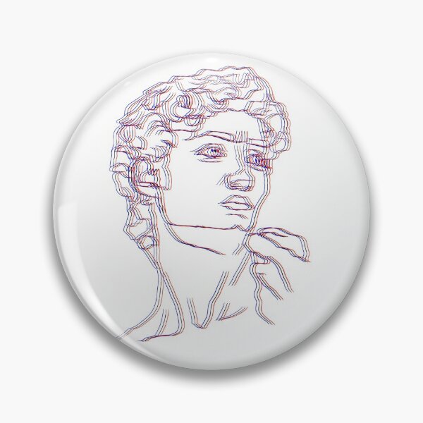 Item preview, David Statue Glitch designed and sold by pastelsara.