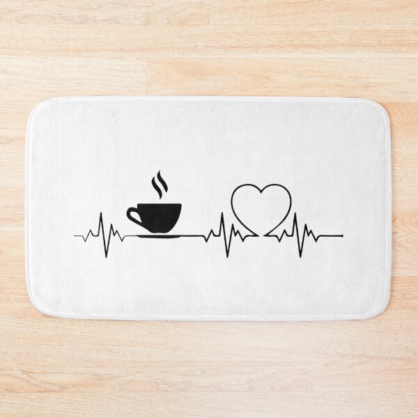 Item preview, Coffee, Coffee Heartbeat, Gift For Mom, Coffee Lover, Womens Coffee, Cute Coffee, designed and sold by IMAD BI.