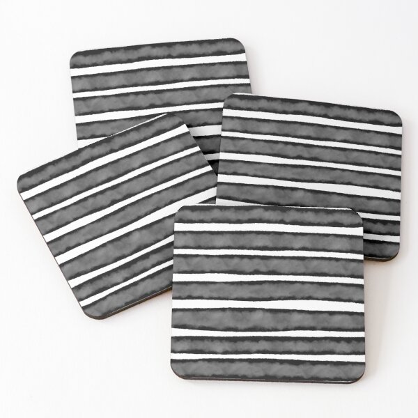 Item preview, Black stripes - Watercolour designed and sold by BananananDan.