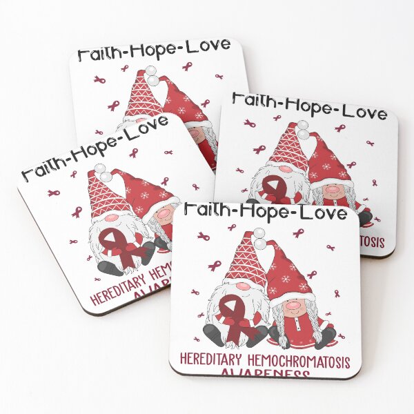 Item preview, Faith Hope Love Hereditary Hemochromatosis Awareness designed and sold by Sabfit.