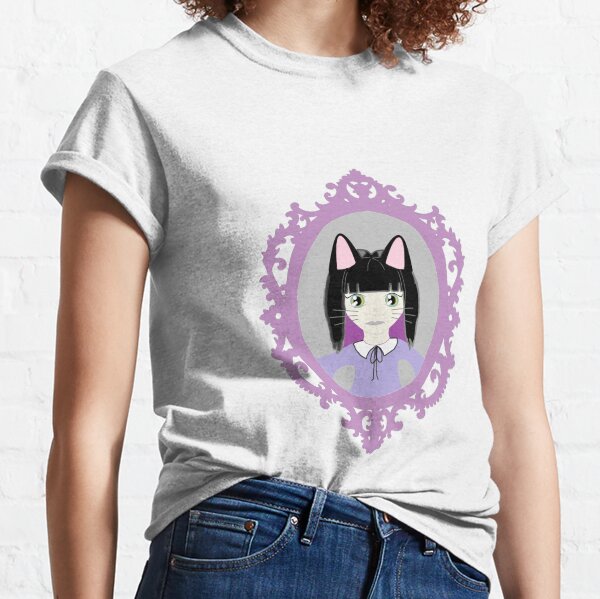 Kawaii Cat Cosplay Girl Classic T-Shirt