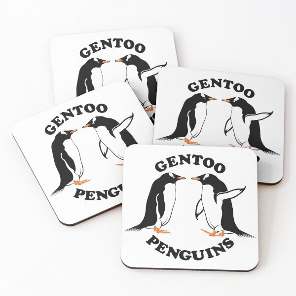 Item preview, Gentoo Penguins designed and sold by piedaydesigns.
