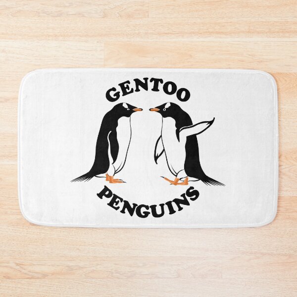 Item preview, Gentoo Penguins designed and sold by piedaydesigns.