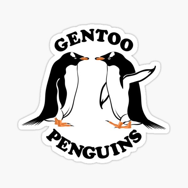 Item preview, Gentoo Penguins designed and sold by piedaydesigns.