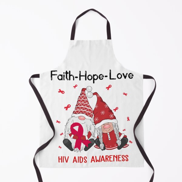 Item preview, Faith Hope Love Hiv Aids Awareness designed and sold by Sabfit.
