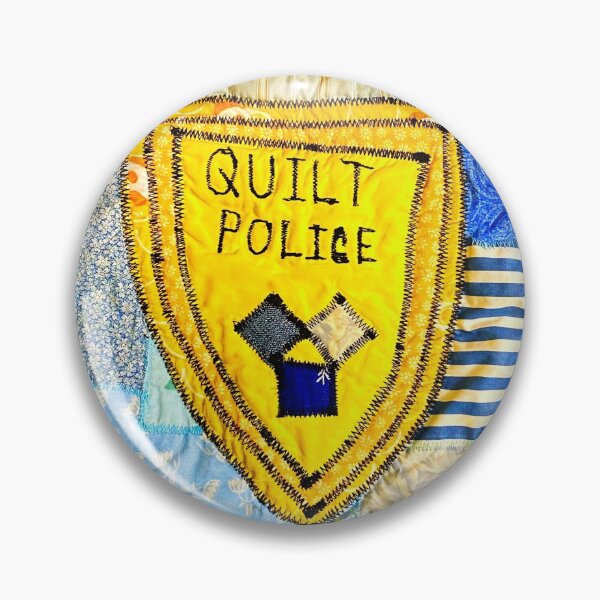 Item preview, The Quilt Police Badge designed and sold by SAMGordonART.