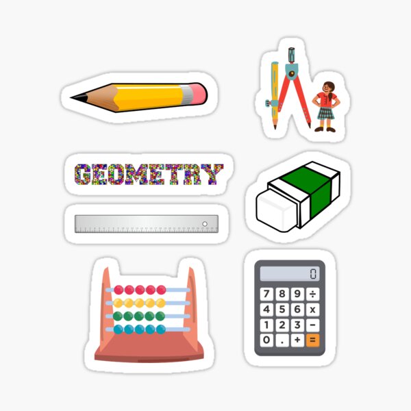 School geometry Sticker