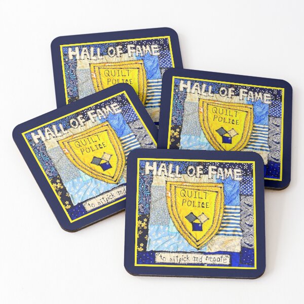 Item preview, The Quilt Police Badge designed and sold by SAMGordonART.
