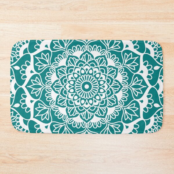 Item preview, Teal Mandala Kaleidoscope designed and sold by Julie Erin Designs.