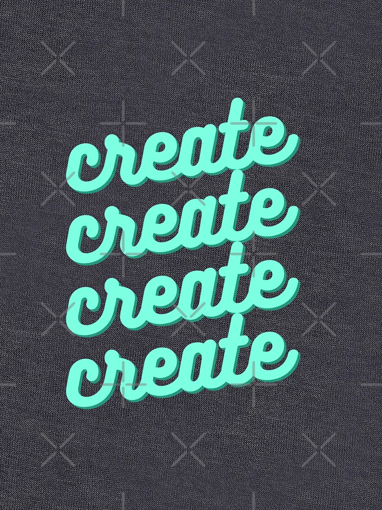 Thumbnail 6 of 6, Lightweight Sweatshirt, Create Create Create Create designed and sold by TheCreato.
