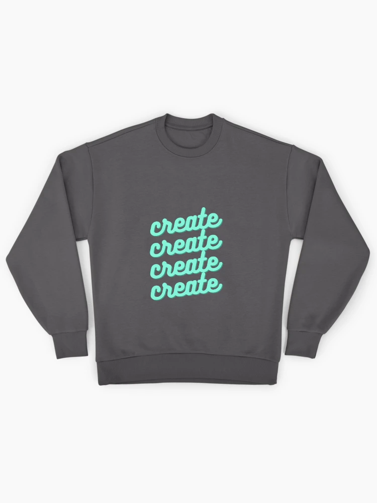 Thumbnail 1 of 6, Premium Oversized Sweatshirt, Create Create Create Create designed and sold by TheCreato.