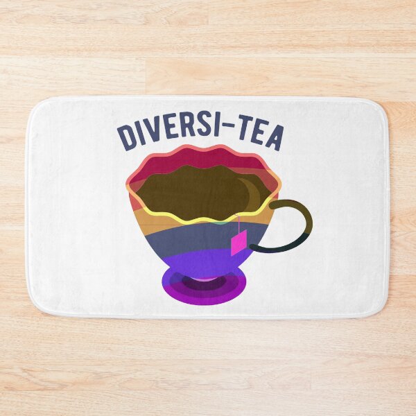Item preview, Diversi-tea rainbow flag tea cup designed and sold by incurablehippie.