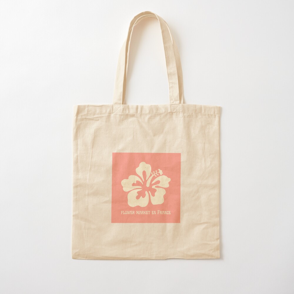 Hibiscus Shopping Tote Bag PM