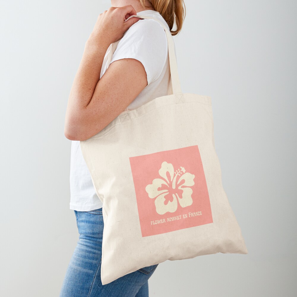 Hibiscus Shopping Tote Bag PM