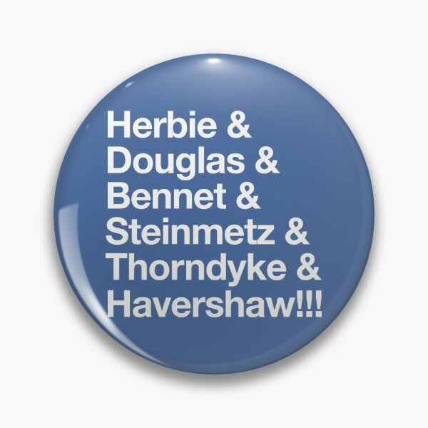 Item preview, Herbie - Original “&” List (White on Blue) designed and sold by Justin Ellis.