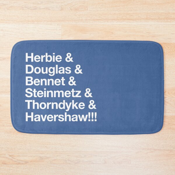 Item preview, Herbie - Original “&” List (White on Blue) designed and sold by Justin Ellis.