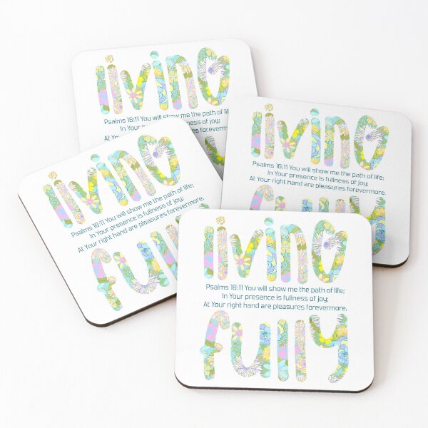 Item preview, Living Fully. Psalms 16:11 designed and sold by CrizG.