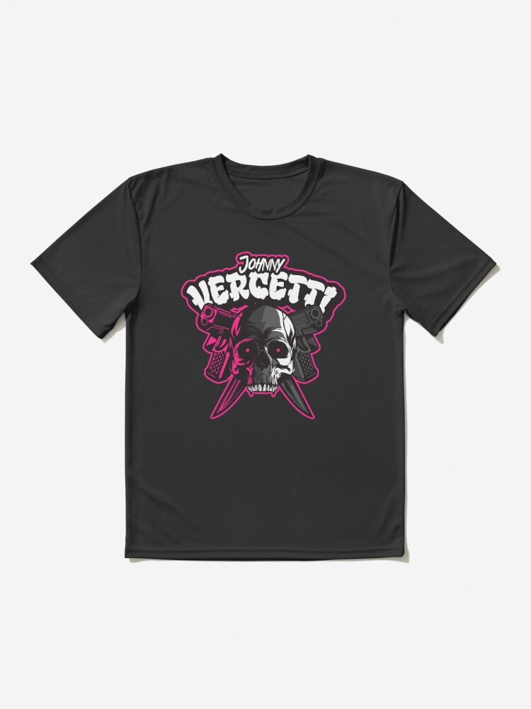 Johnny Vercetti Logo Active T-Shirt for Sale by JohnnyVercetti