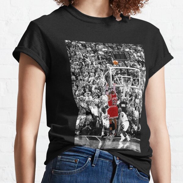 Michael Jordan Final Shot Over Russell Classic T-Shirt