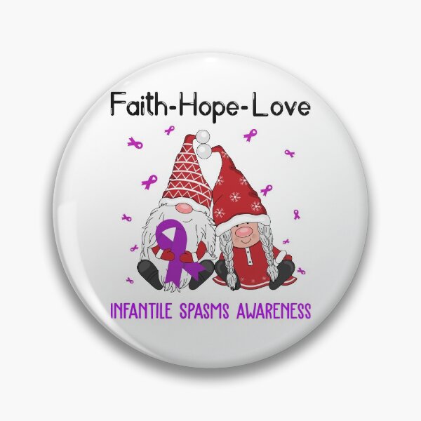 Item preview, Faith Hope Love Infantile Spasms Awareness designed and sold by Sabfit.